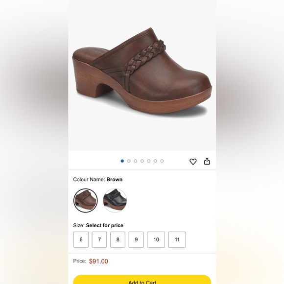 b.o.c. Women's Black clogs new size 11 - Picture 6 of 6